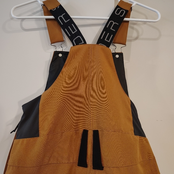 NWOT Spyder Women's Caramel Terrain Bibs Size XS - Picture 6 of 12